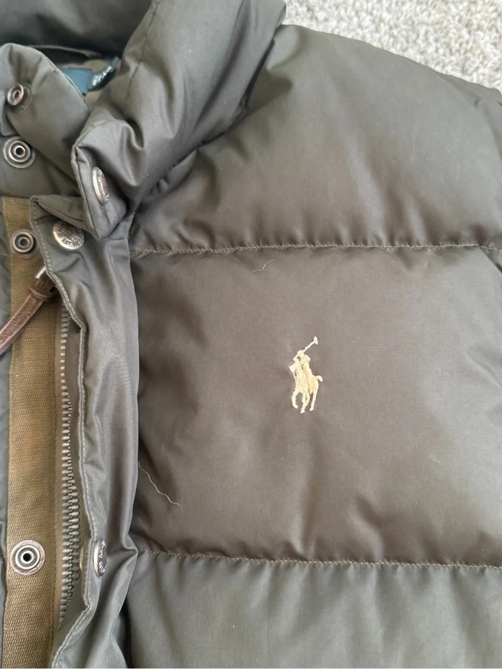 90s Polo Ralph Lauren VTG Puffer Down Vest Quilted XL